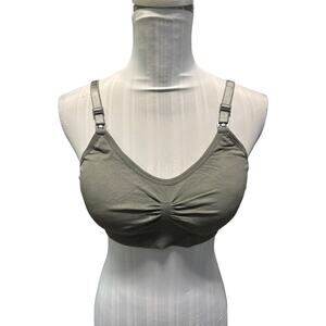 Gray Padded T-Shirt Bra Size L NWOT